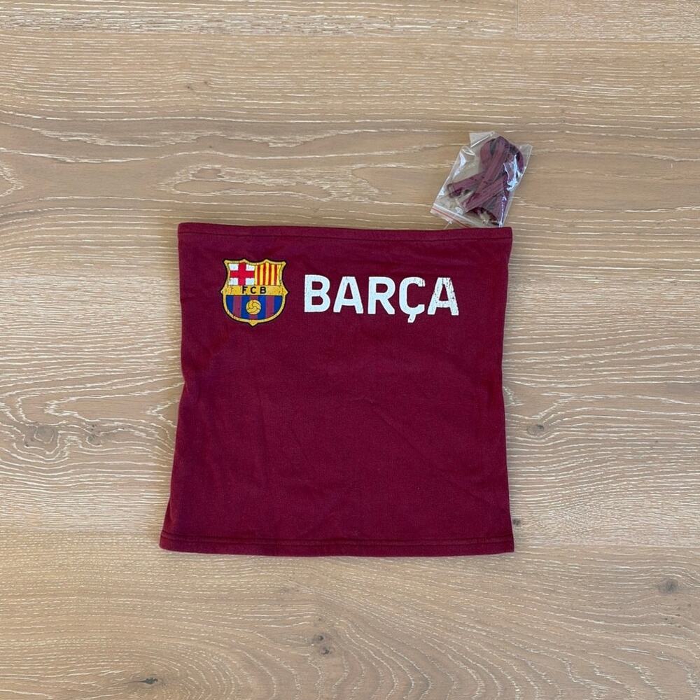 FC Barcelona Tube Top Size XS Red